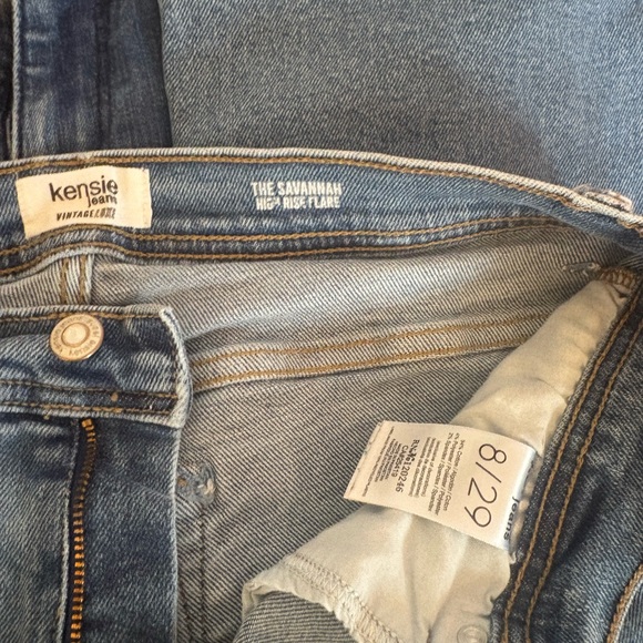 LOT OF 2 Flare Jeans - Current/Elliott and Kensie High Rise Flare Jeans Womens - Picture 6 of 7